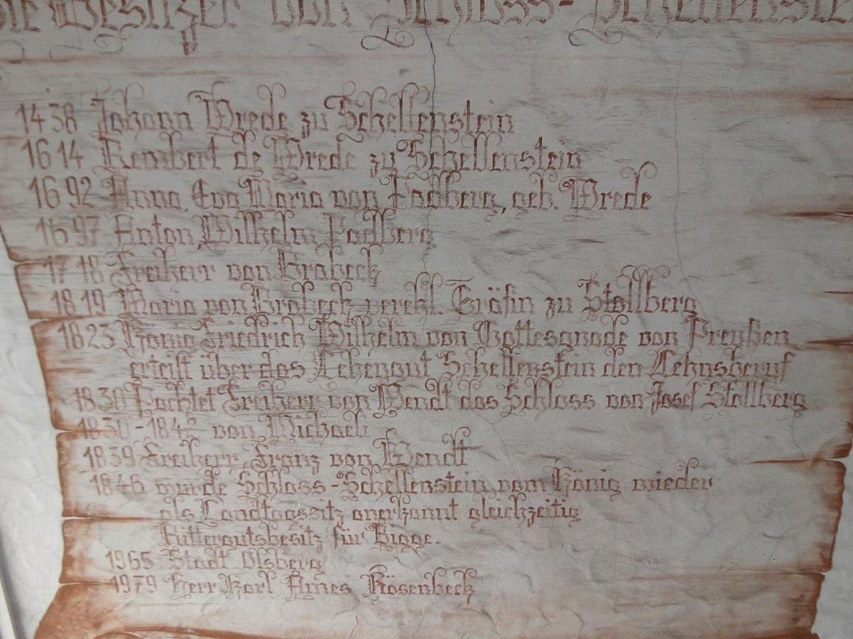 Das Torhaus Im Schloss Schellenstein Olsberg Buitenkant foto